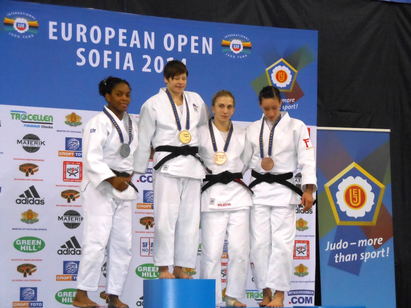 Medaglie azzurre a Sofia con Gwend (argento), Moscatt e Giuffrida (bronzo) 